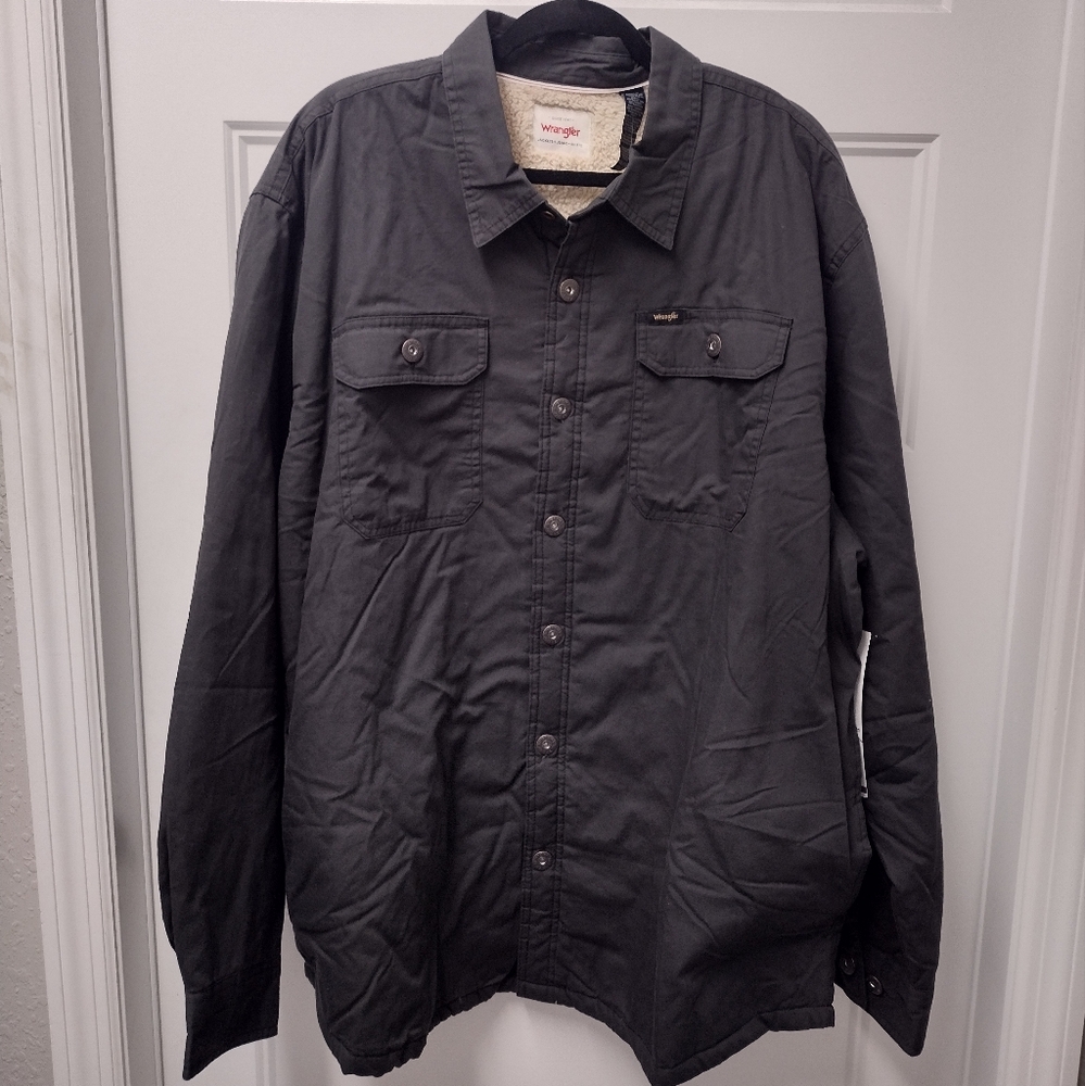 Wrangler Men's Casual  Fleece Shirt Size XXL